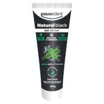 gel dental powerdent natural black 100g (mp)