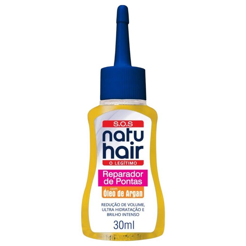 reparador de pontas natuhair óleo de argan 30ml (mp)