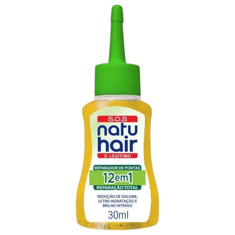 reparador de pontas natuhair 12 em 1 30ml (mp)