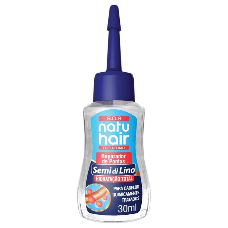 reparador de pontas natuhair sementes de linho 30ml (mp)
