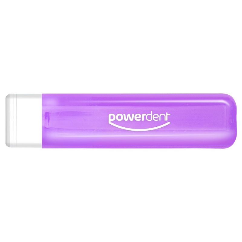 escova dental powerdent viagem macia com 2 unidades sortido (mp)