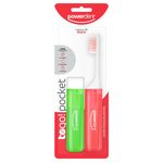 escova dental powerdent viagem macia com 2 unidades sortido (mp)