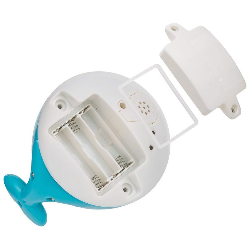 brinquedo buba baleia esguicha água com luz 18815