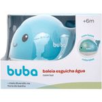 brinquedo buba baleia esguicha água com luz 18815