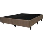 base cama box americana king universal cor bege 193x203x26cm