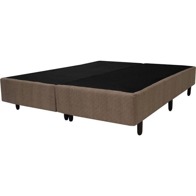 base cama box americana king universal cor bege 193x203x26cm