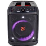 caixa de som amplificada star sound kub preto