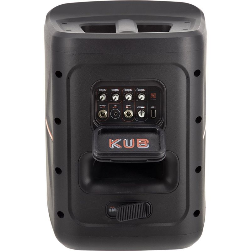 caixa de som amplificada star sound kub preto
