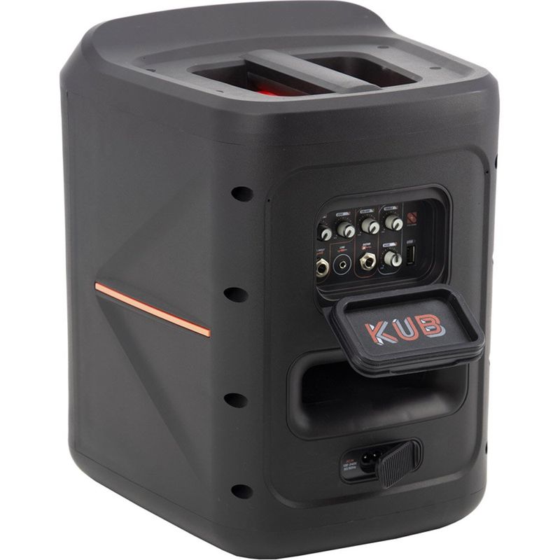 caixa de som amplificada star sound kub preto