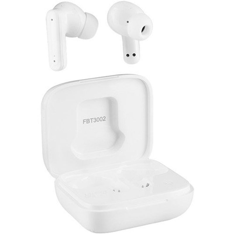 fone de ouvido maxprint tws bluetooth branco com anc e display touch fbt3002
