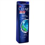 shampoo clear anticaspa men maximum fresh cool mentol 400ml