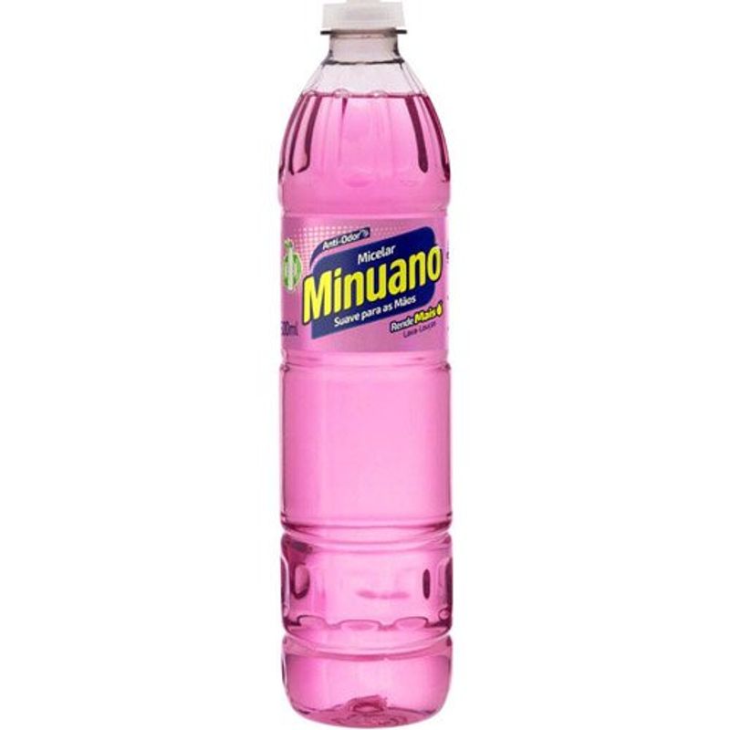 detergente lava-louças minuano micelar 500ml