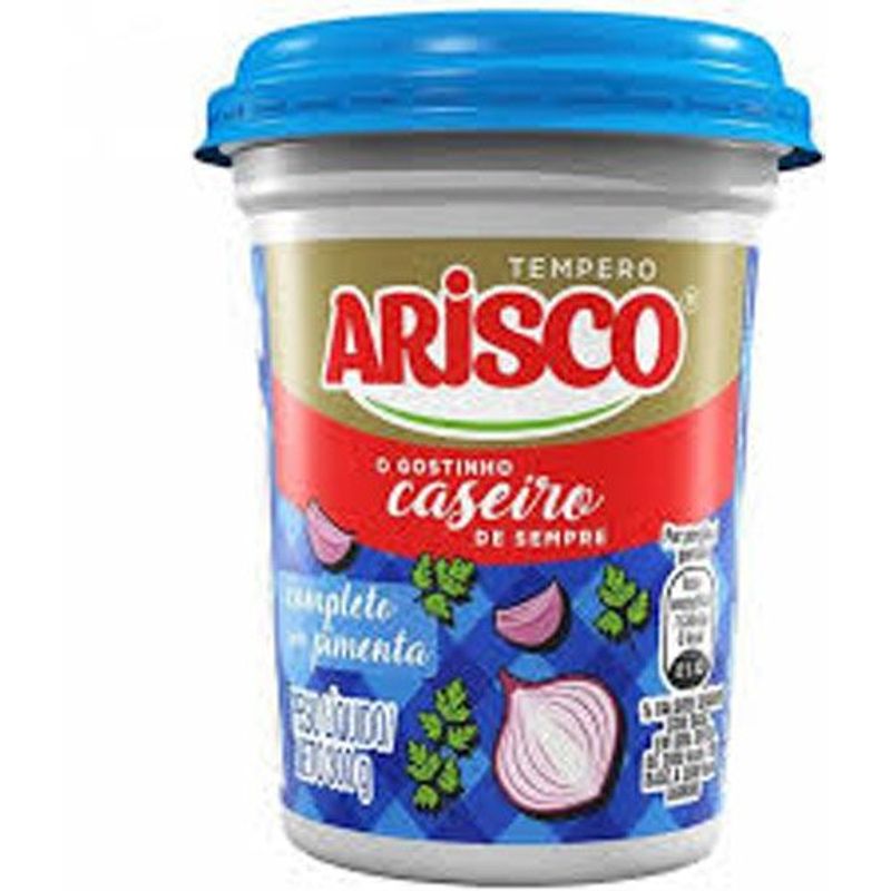 tempero completo arisco sem pimenta 300g