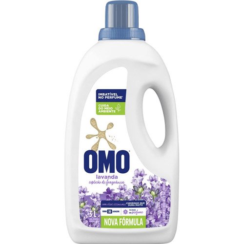 Lava-Roupas Líquido Omo Lavanda 3L