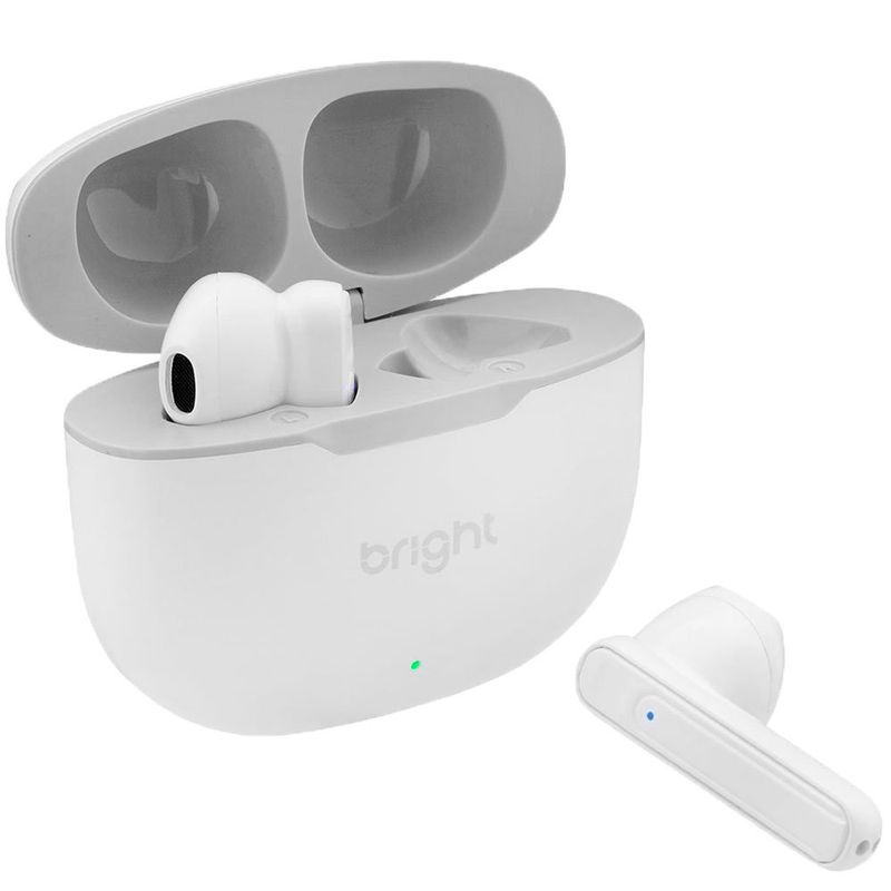 fone de ouvido bluetooth bright beat sound ii branco (mp)