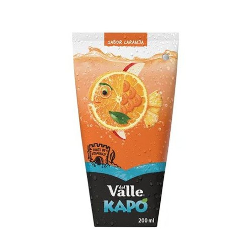 suco del valle kapo laranja 200ml