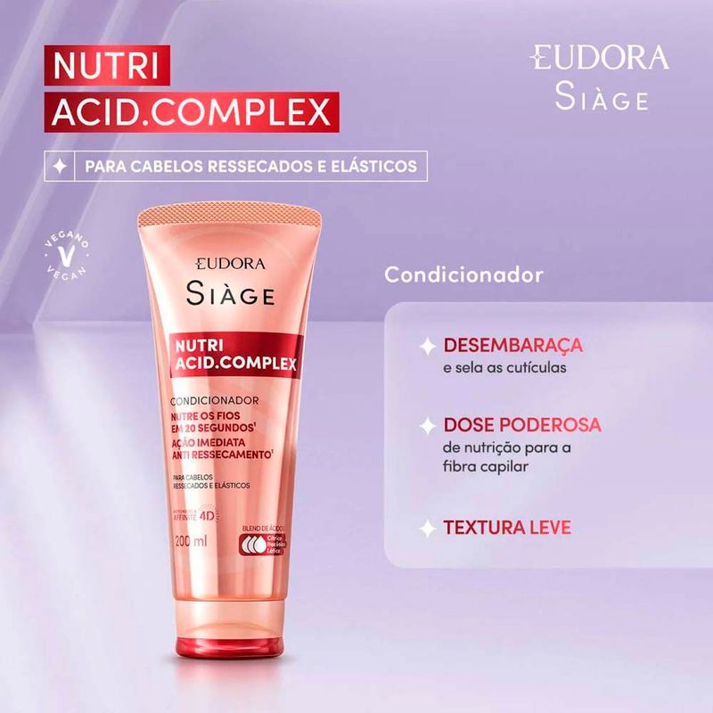 condicionador siàge nutri acid.complex 200ml