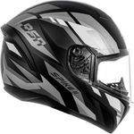capacete spike peels ii bsn preto fosco grafite 60