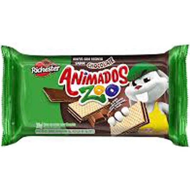 biscoito richester animal zoo chocolate 100g