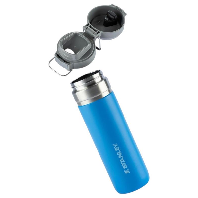 garrafa térmica stanley quick flip 710ml azure 8393 (mp)