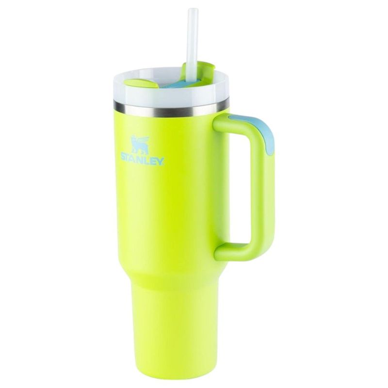 garrafa térmica stanley quencher 2.0 887ml bright lime 8354 (mp)
