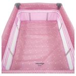 berço cercado portátil voyage sleep rosa até 18 kg (mp)