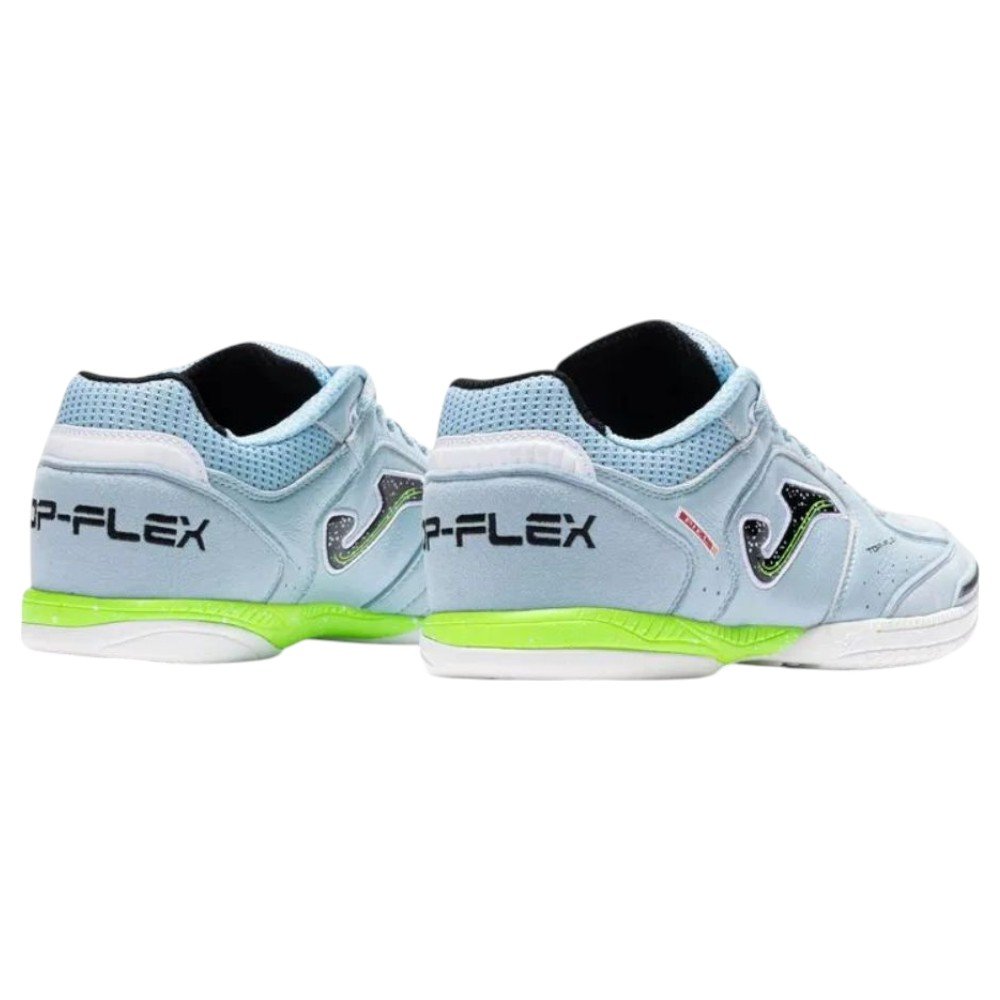 Chuteira Futsal N° 43 Joma Top Flex Verde Azul | Bemol