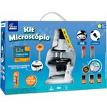brinquedo kit microscópio infantil fenix mmp 489