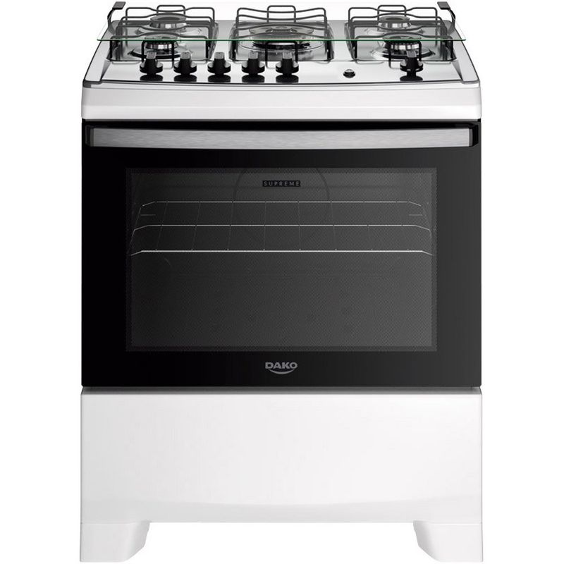 fogão a gás 5 bocas dako supreme 300001835 branco