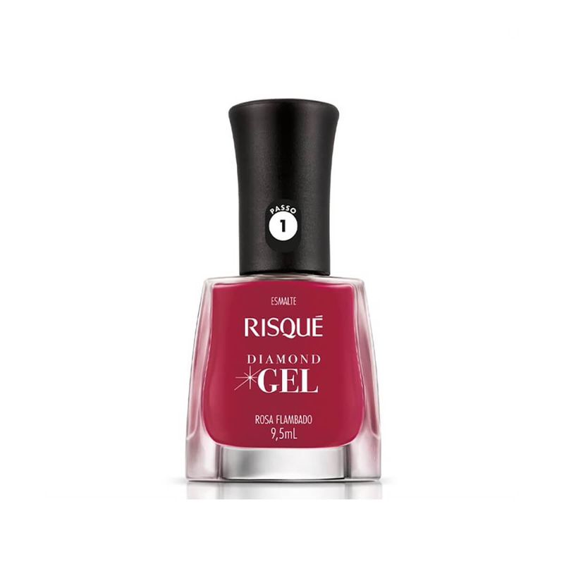 esmalte risque dimont gel rosa flambado 9,5ml