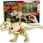 brinquedo esqueleto monta dinossauro toyng 2 sortidos 4 peças 52678