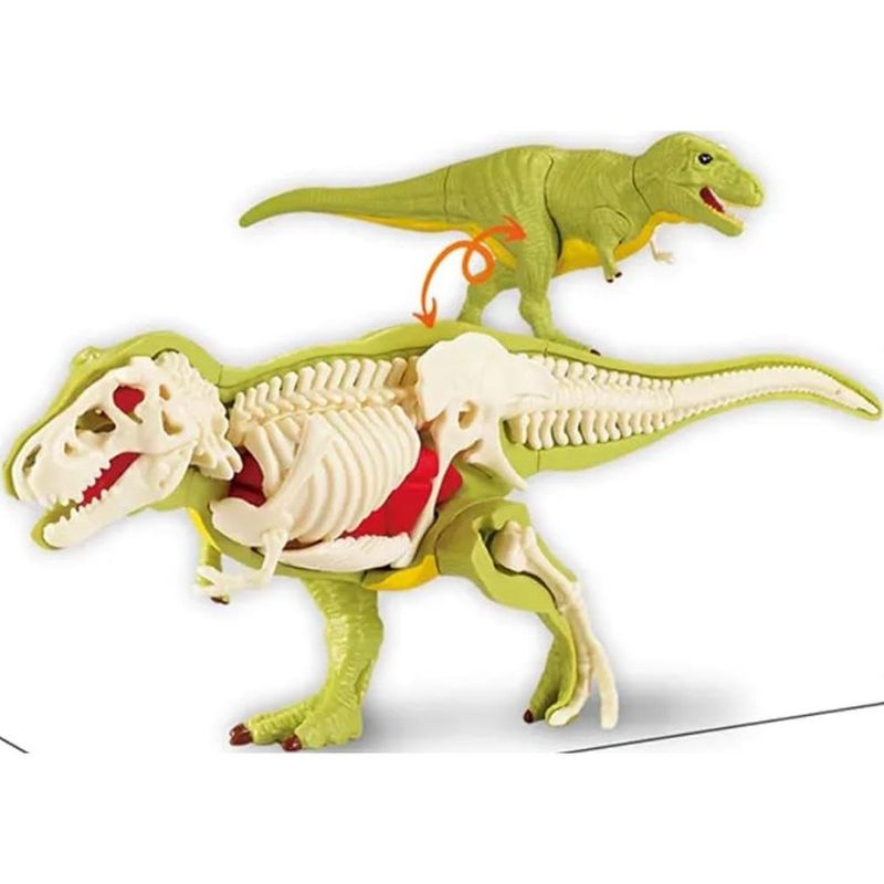brinquedo esqueleto monta dinossauro toyng 2 sortidos 4 peças 52678