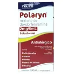 polaryn dexclorfeniramina 2mg/5ml 100ml solução oral teuto