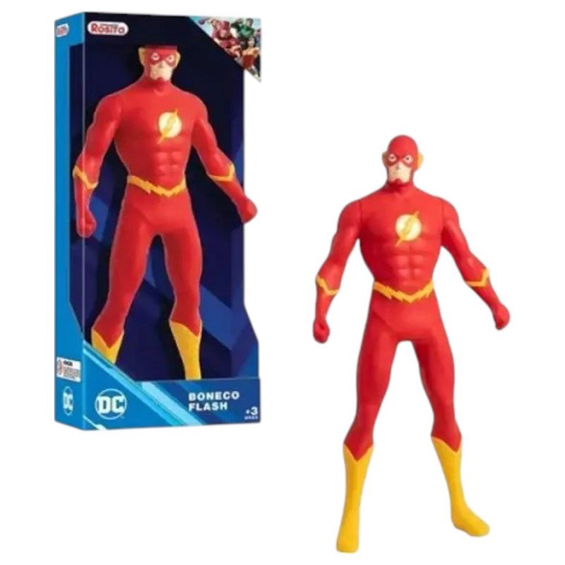boneco flash articulado rosita 45cm 1097 (mp)