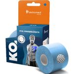 fita adesiva kinesiológica dellamed azul