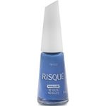 esmalte risqué cremoso ultrabrilho se solta no blues blister 8ml