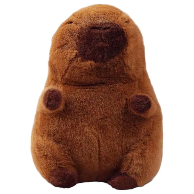 pelúcia bbr capivara sentada 24cm 3602 (mp)