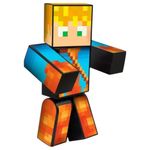 boneco youtube lopers minecraft algazarra 25cm 1221 (mp)