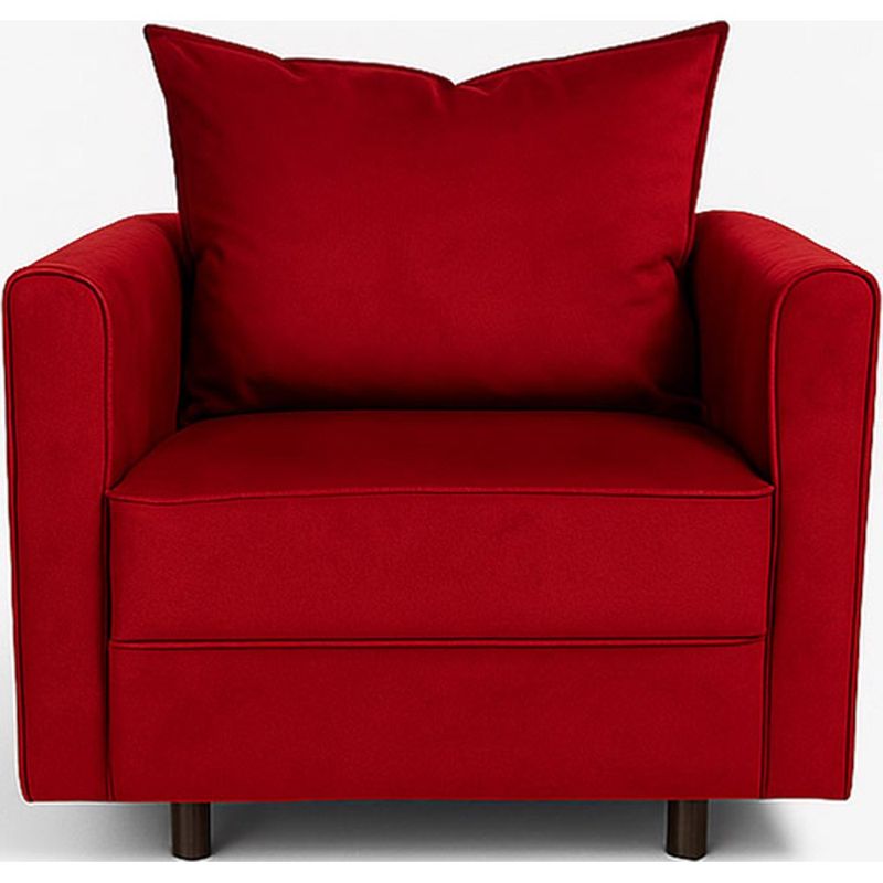 poltrona marjom maracá 38416 veludo paris vermelho