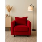poltrona marjom maracá 38416 veludo paris vermelho