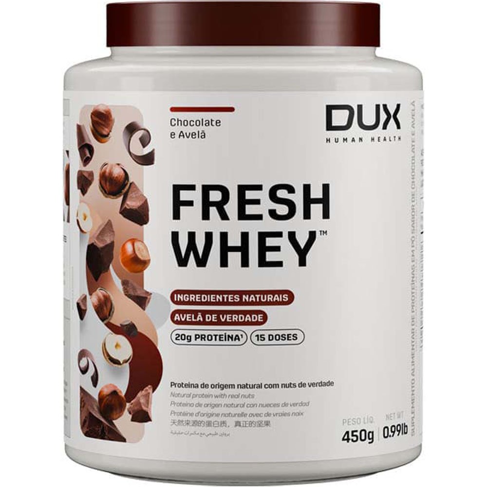 Fresh Whey Dux Nutrition Chocolate e Avelã 450g