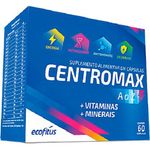 centromax a-z 60 cápsulas suplemento alimentar vitaminas minerais ecofitus