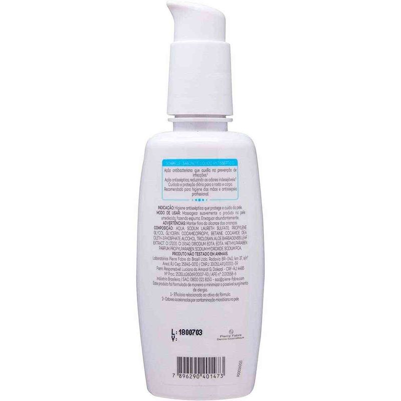 sabonete líquido antisséptico soapelle 140ml