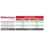 anti-inflamatório meloxinew vetnil uso veterinário 2mg 10 comprimidos (mp)
