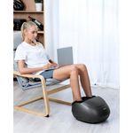 massageador de pés com aquecimento renpho preto a-mbi