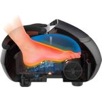 massageador de pés com aquecimento renpho preto a-mbi