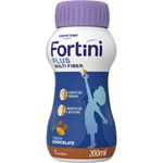 suplemento infantil fortini plus multi fiber sabor chocolate 200ml