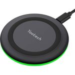carregador sem fio yootech sem adaptador ca 10w preto a-mbi