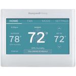 termostato programável com tela touch honeywell rth9600wf branco a-mbi