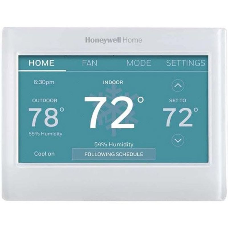 termostato programável com tela touch honeywell rth9600wf branco a-mbi